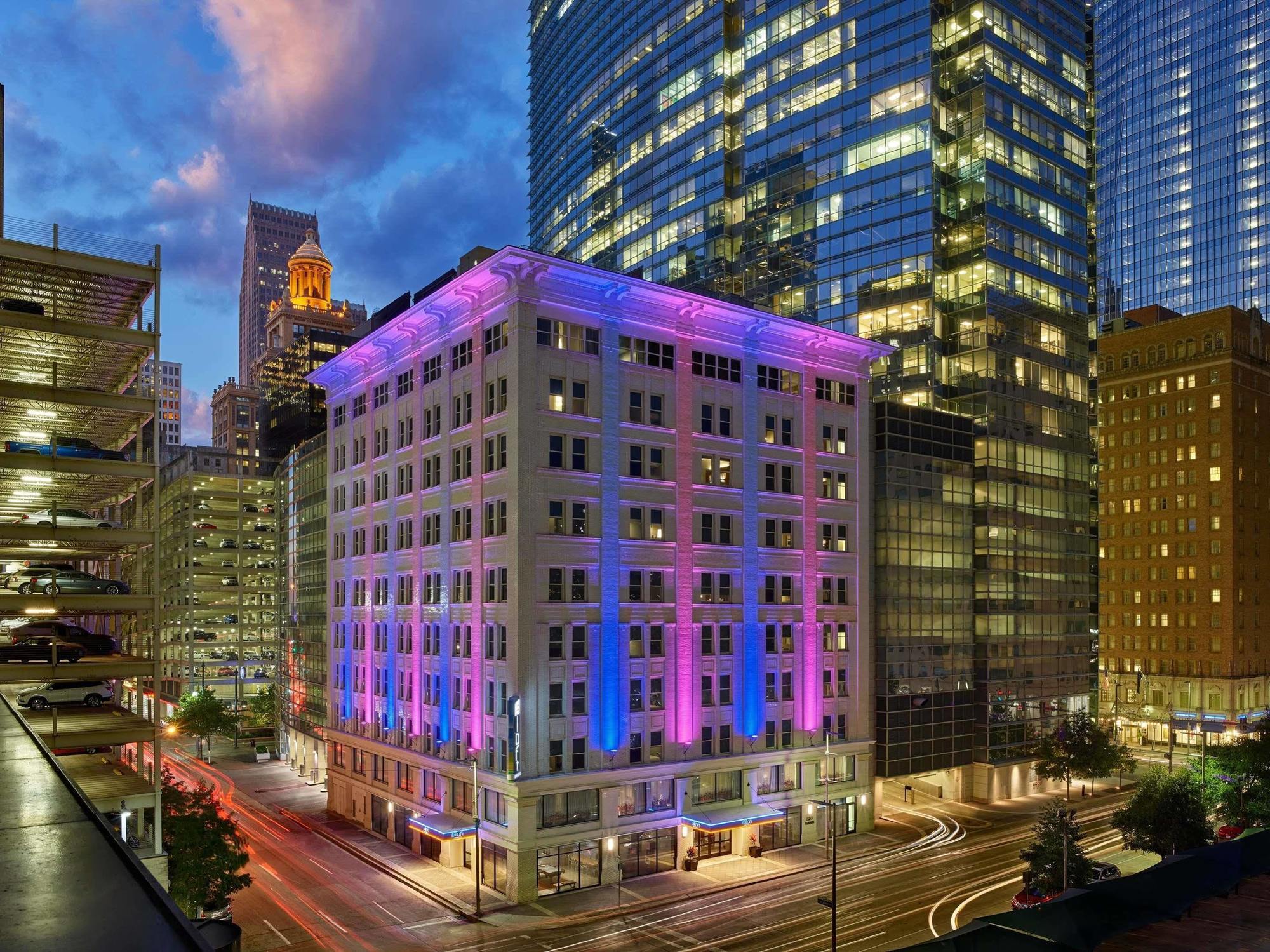 Hotel Aloft Houston Downtown Extérieur photo